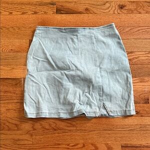 Wild Fable Light Blue Denim Skirt